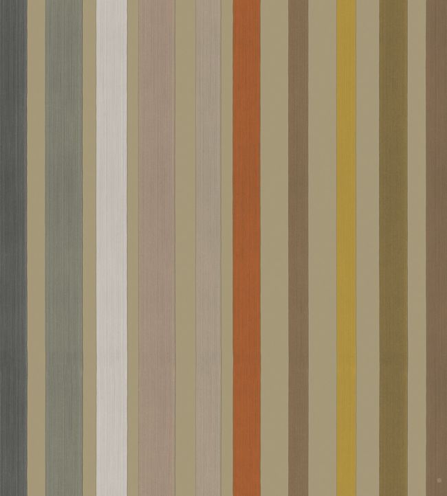 Carousel Stripe Wallpaper - Sand - Cole & Son