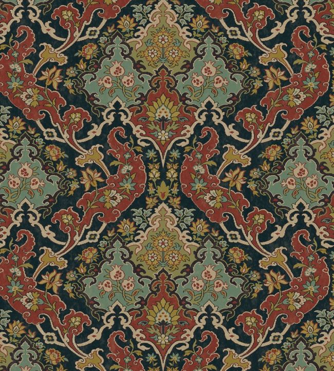 Pushkin Wallpaper - Brown 