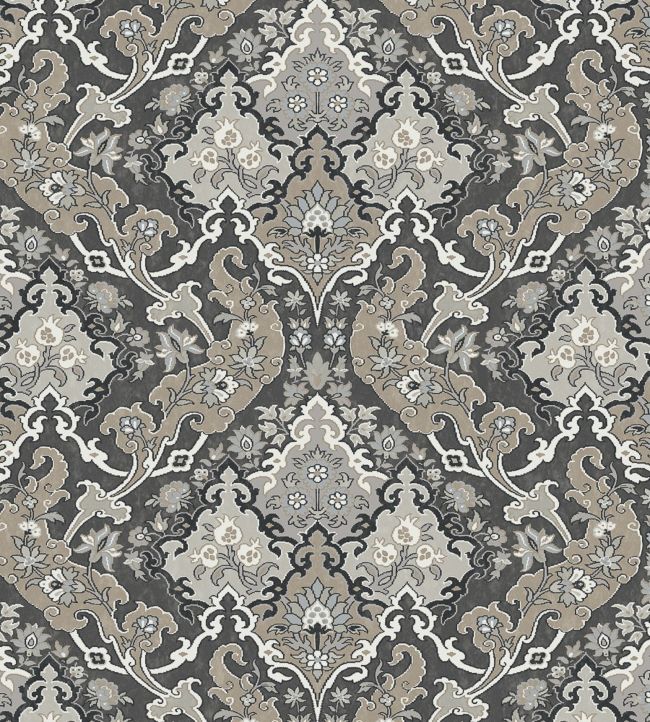 Pushkin Wallpaper - Gray  - Cole & Son