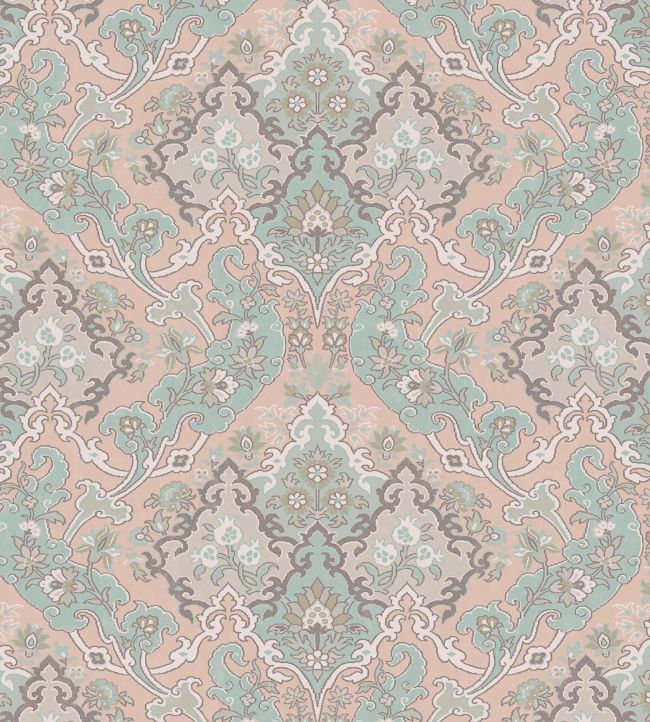 Pushkin Wallpaper - Pink - Cole & Son