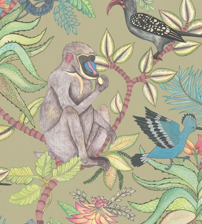 Savuti Wallpaper - Multicolor  - Cole & Son