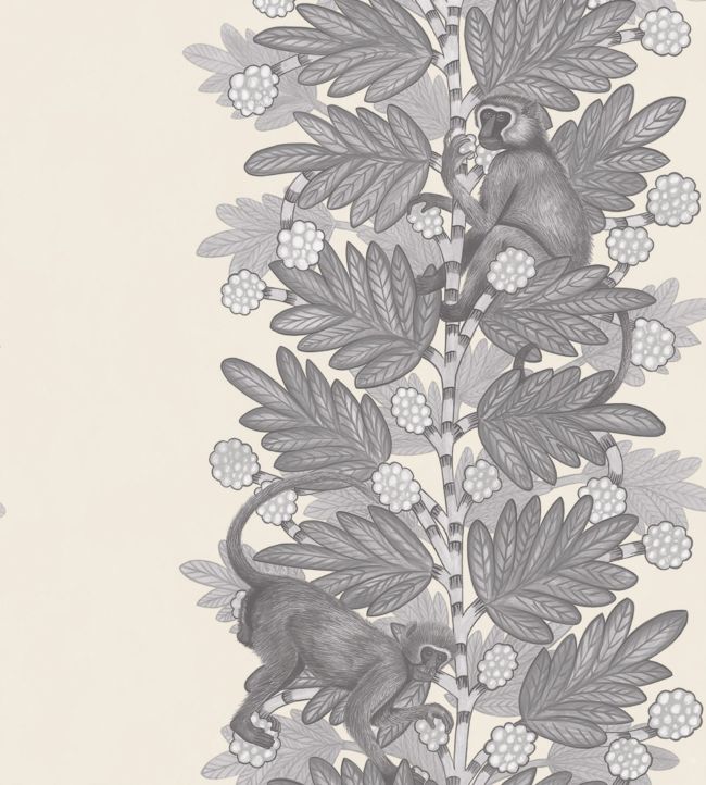 Acacia Wallpaper - Gray