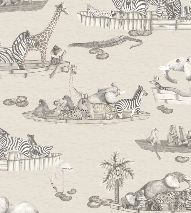 Zambezi Wallpaper - Gray