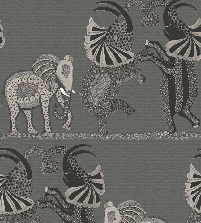Safari Dance Wallpaper - Black