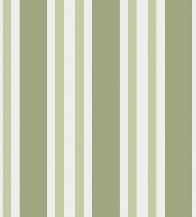 Polo Stripe Wallpaper - Green  - Cole & Son