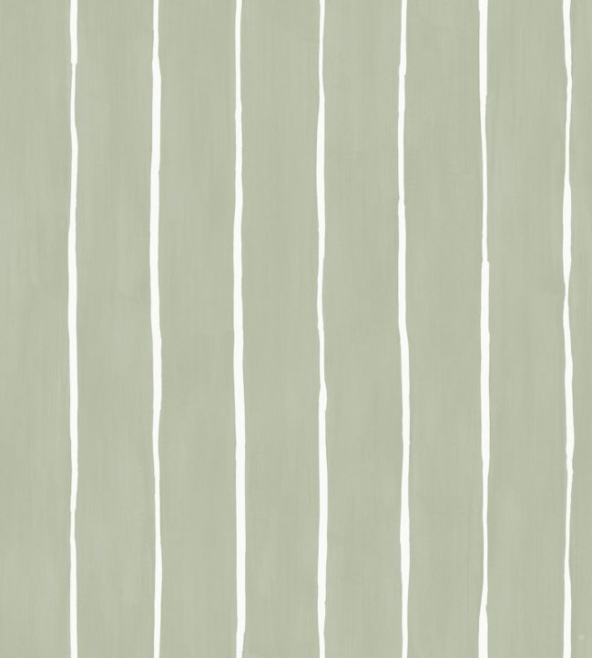 Marquee Stripe Wallpaper - Green  - Cole & Son