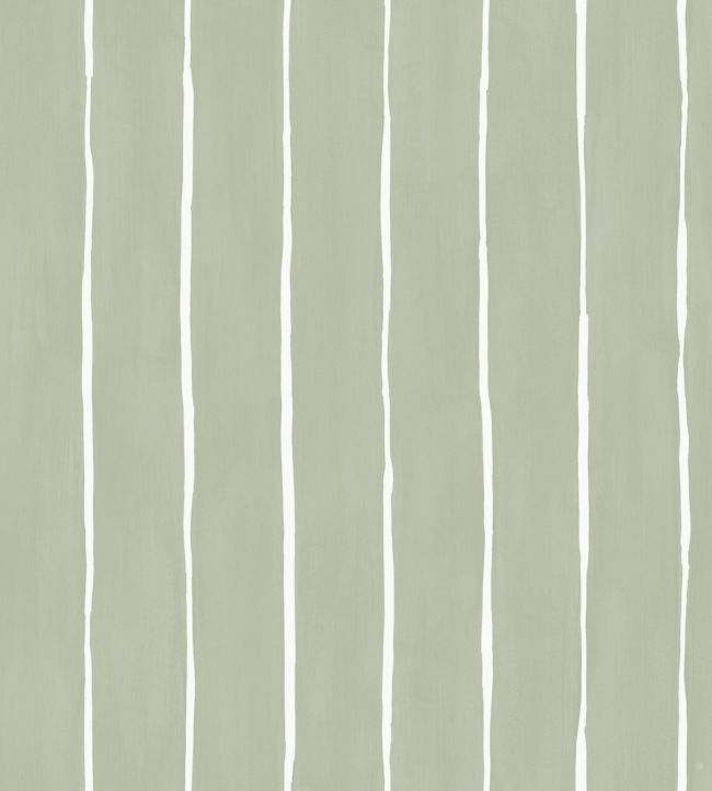 Marquee Stripe Wallpaper - Green  - Cole & Son