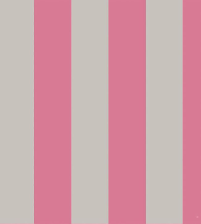 Glastonbury Stripe Wallpaper - Pink
