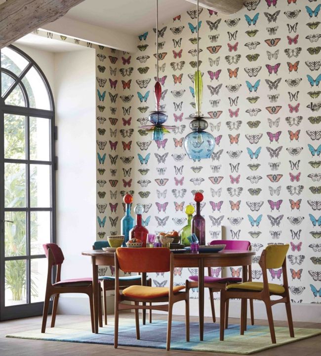 Papilio Room Wallpaper - Multicolor
