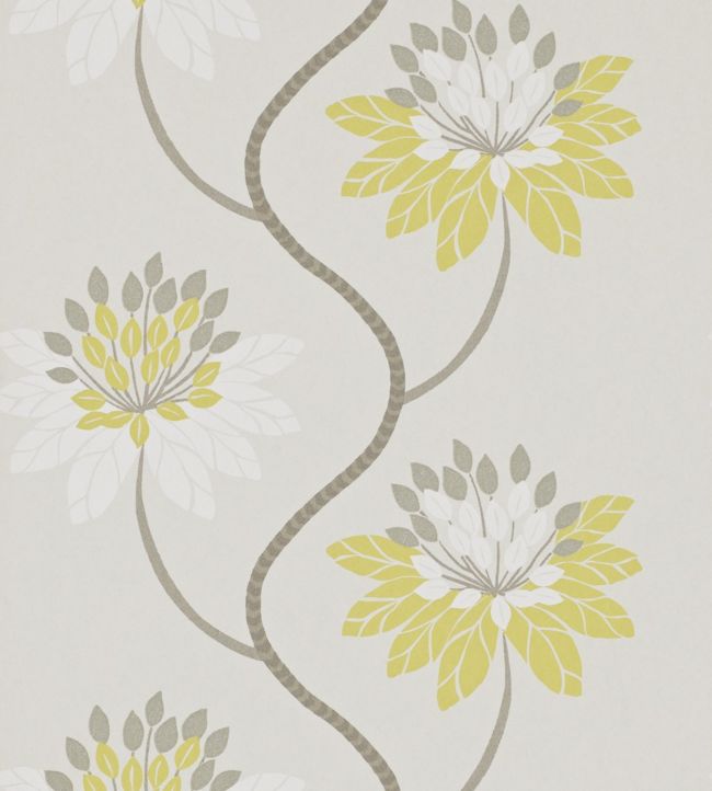 Eloise Wallpaper - Yellow