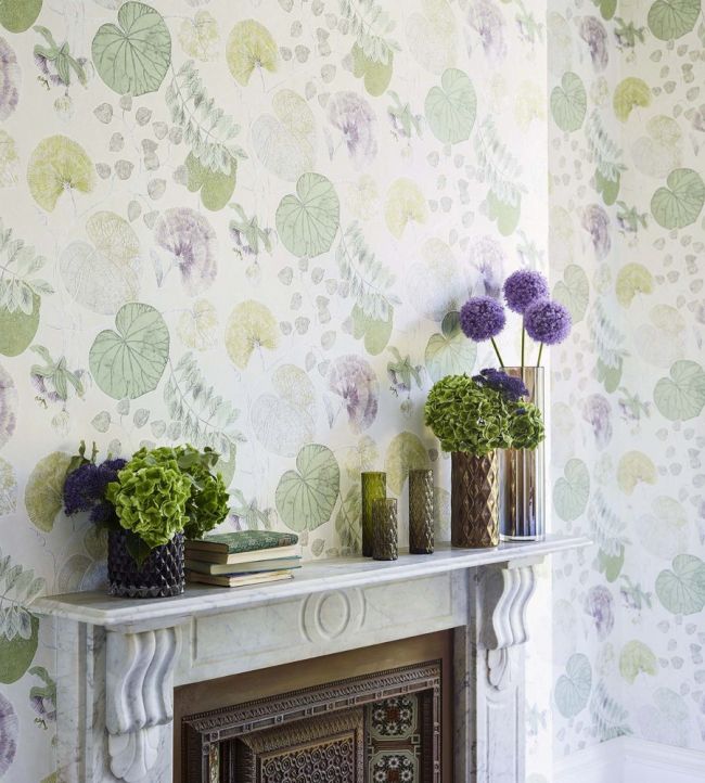 Dardanella Room Wallpaper - Green