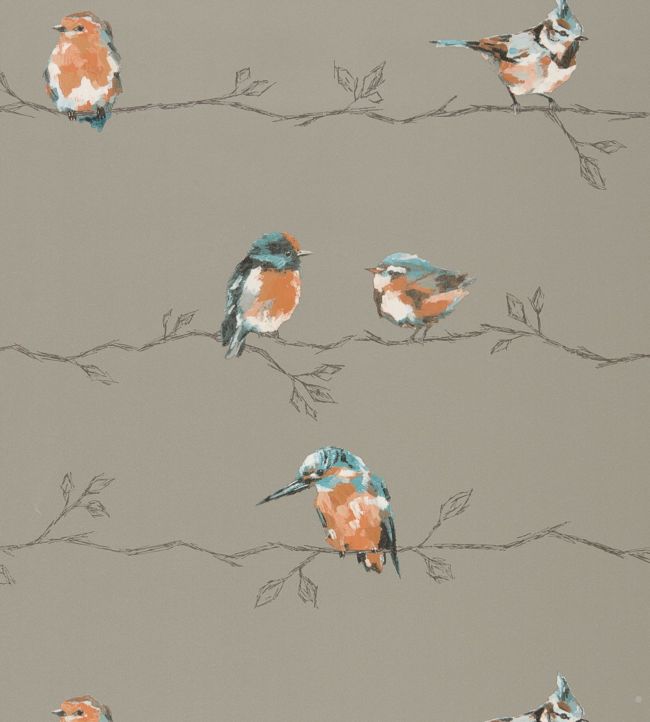 Persico Wallpaper - Gray
