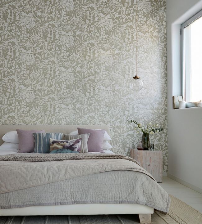 Coralline Room Wallpaper - Cream