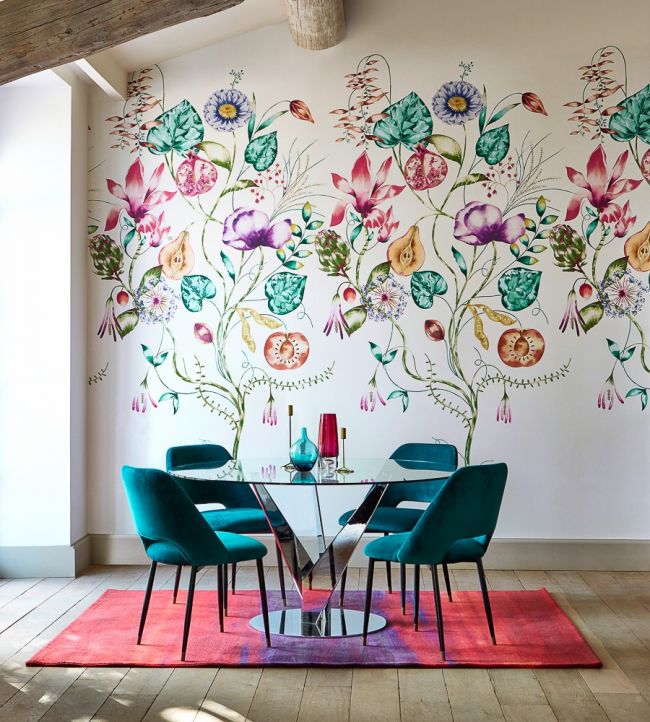 Quintessence Room Wallpaper - Multicolor