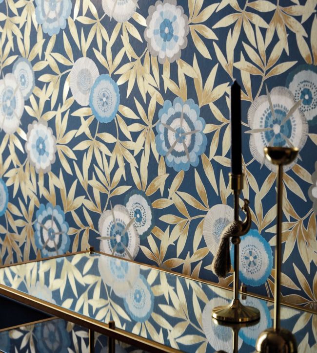 Komovi Room Wallpaper 2 - Blue