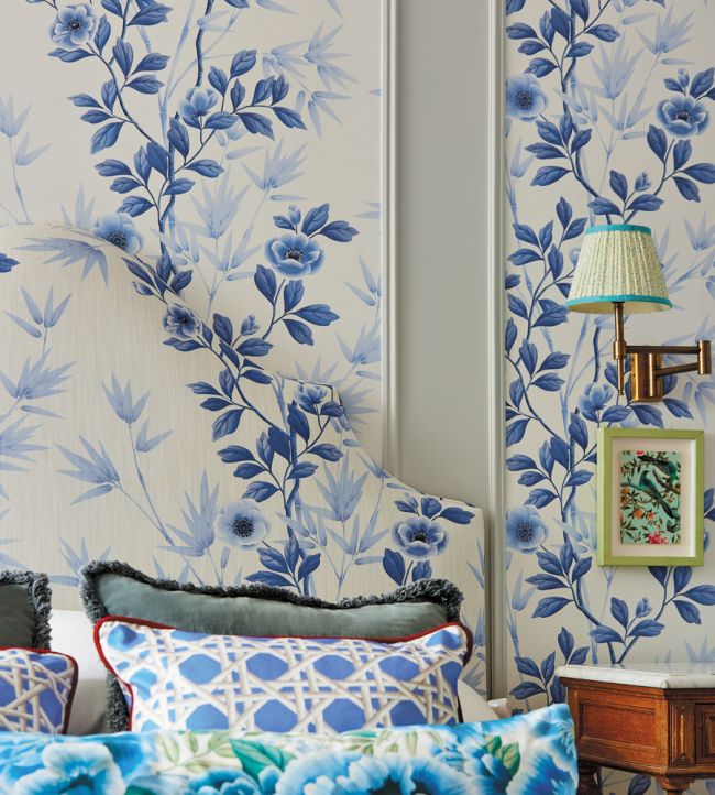 Lady Alford Room Wallpaper 2 - Blue