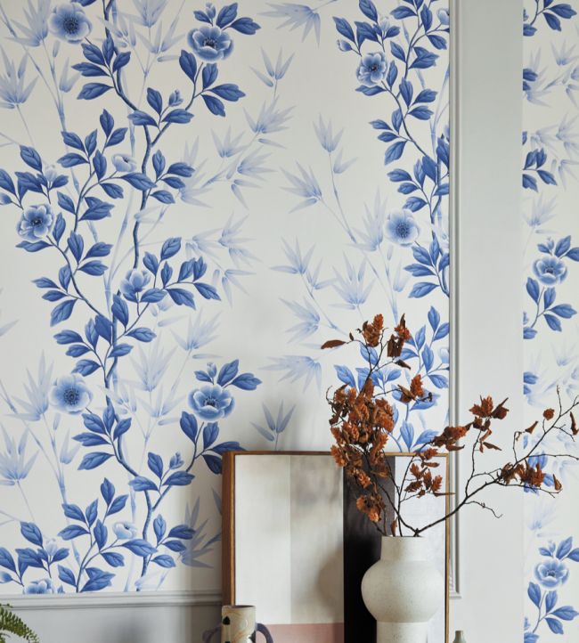 Lady Alford Room Wallpaper 3 - Blue