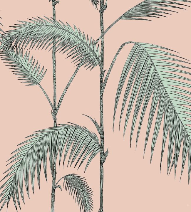 Palm Leaves Wallpaper - Pink 