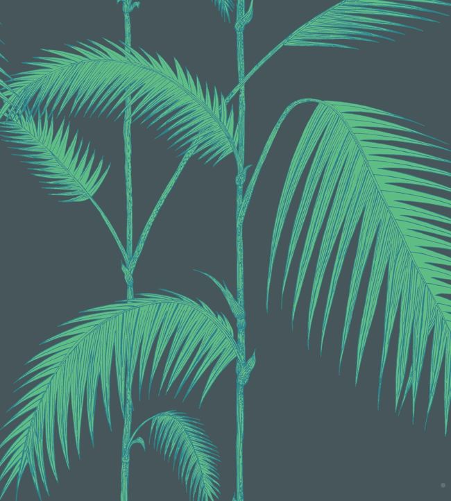 Palm Leaves Wallpaper - Green 