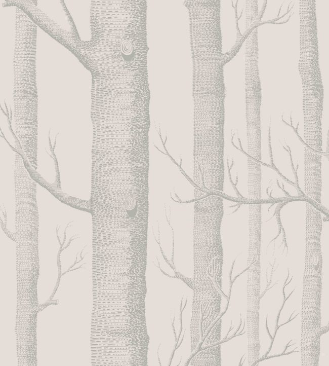Woods Wallpaper - Cream