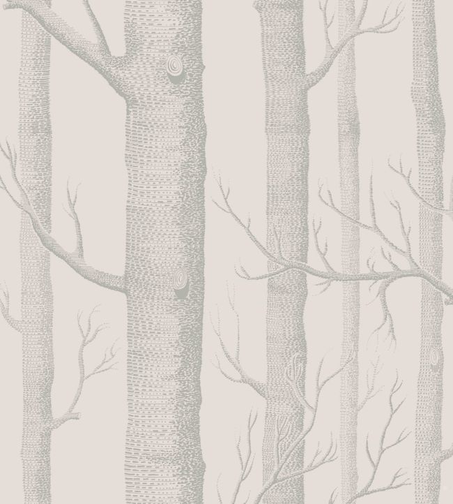 Woods Wallpaper - Cream - Cole & Son
