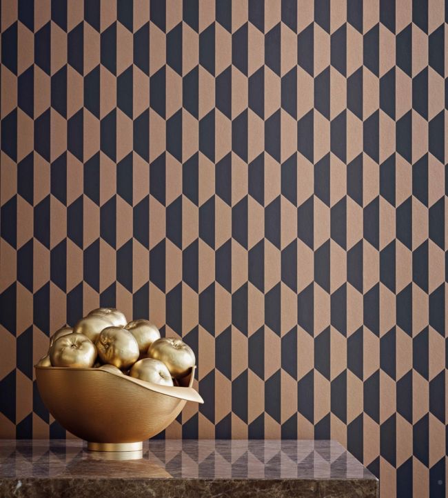 Petite Tile Wallpaper - Sand - Cole & Son
