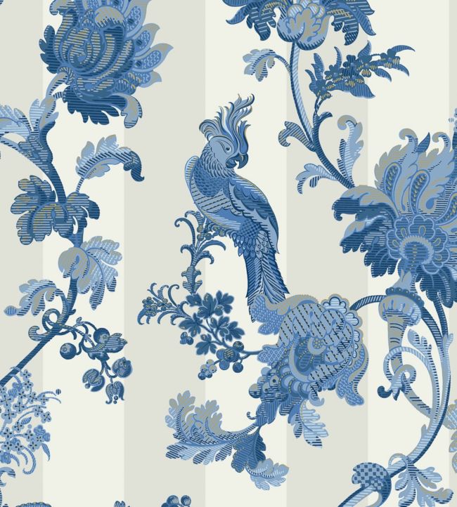 Zerzura Wallpaper - Blue  - Cole & Son
