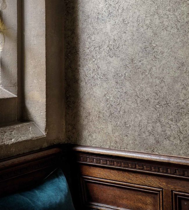 Patina Haze Wallpaper - Black - Cole & Son