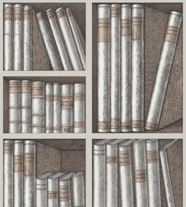  Ex Libris Wallpaper - Gray