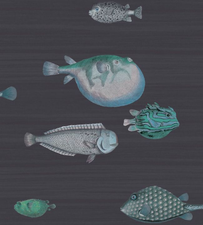 Acquario Wallpaper - Gray - Cole & Son