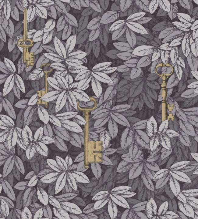 Chiavi Segrete Wallpaper - Gray - Cole & Son