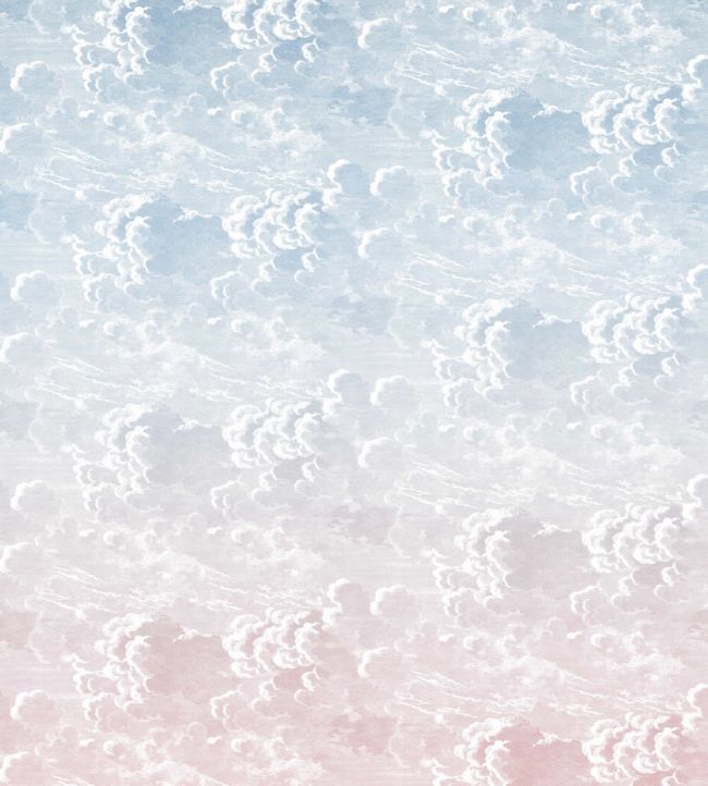Nuvole Al Tramonto Wallpaper - Blue