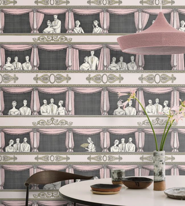 Teatro Room Wallpaper - Purple