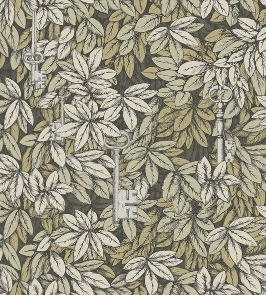 Chiavi Segrete Wallpaper - Gray - Cole & Son