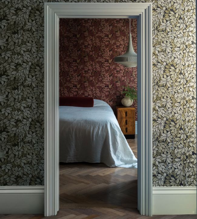 Chiavi Segrete Room Wallpaper - Gray