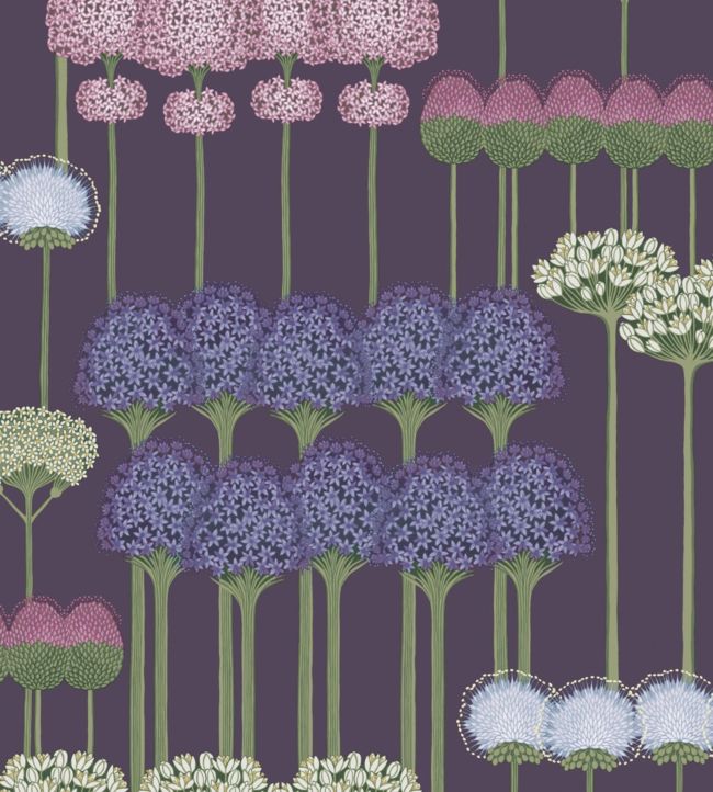 Allium Wallpaper - Multicolor