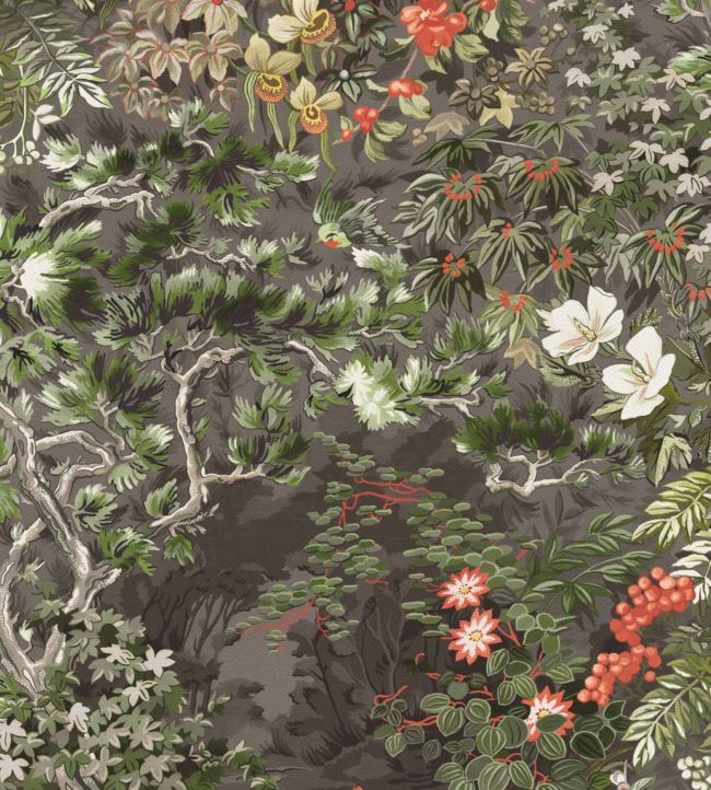 Woodland Wallpaper - Green