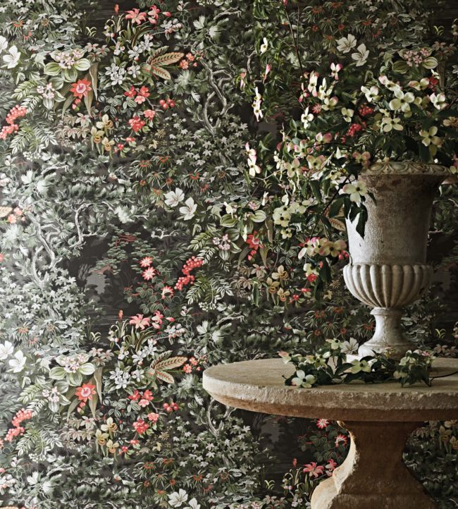 Woodland Wallpaper - Green - Cole & Son