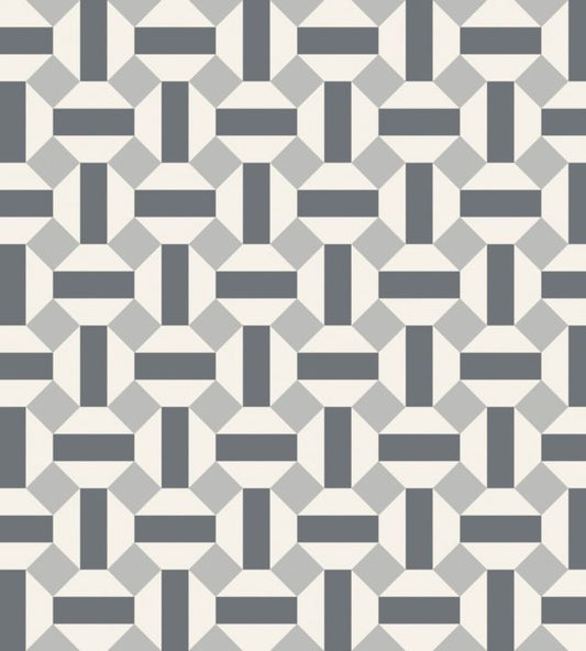 Alicatado Wallpaper - Gray - Cole & Son