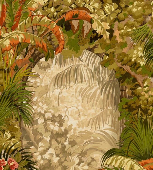 Hispalis Wallpaper - Green - Cole & Son