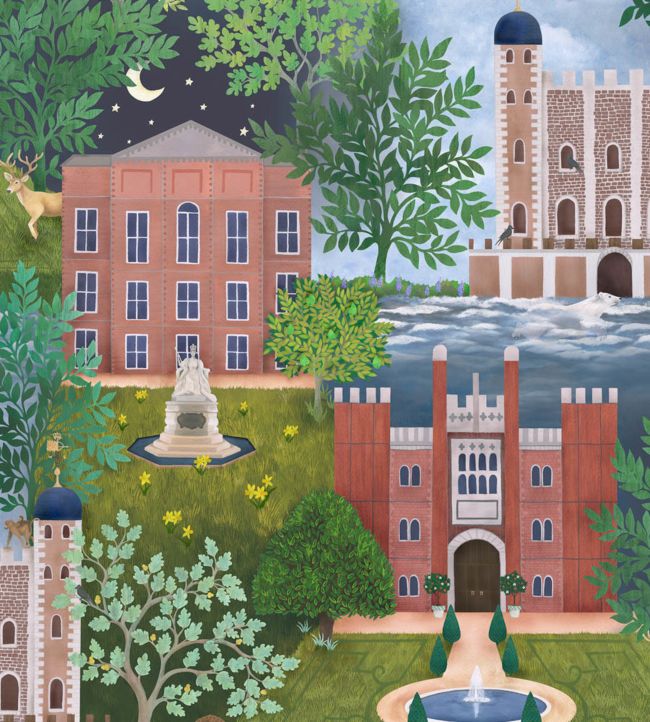 Palace Tales Wallpaper - Multicolor - Cole & Son