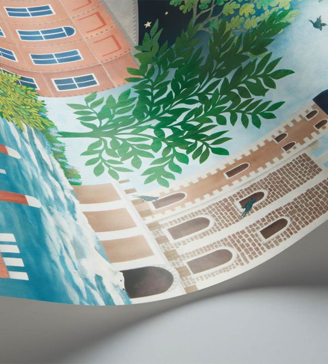 Palace Tales Wallpaper - Multicolor - Cole & Son