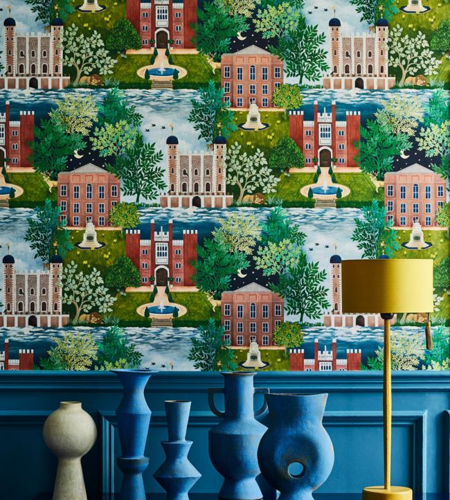 Palace Tales Wallpaper - Multicolor - Cole & Son
