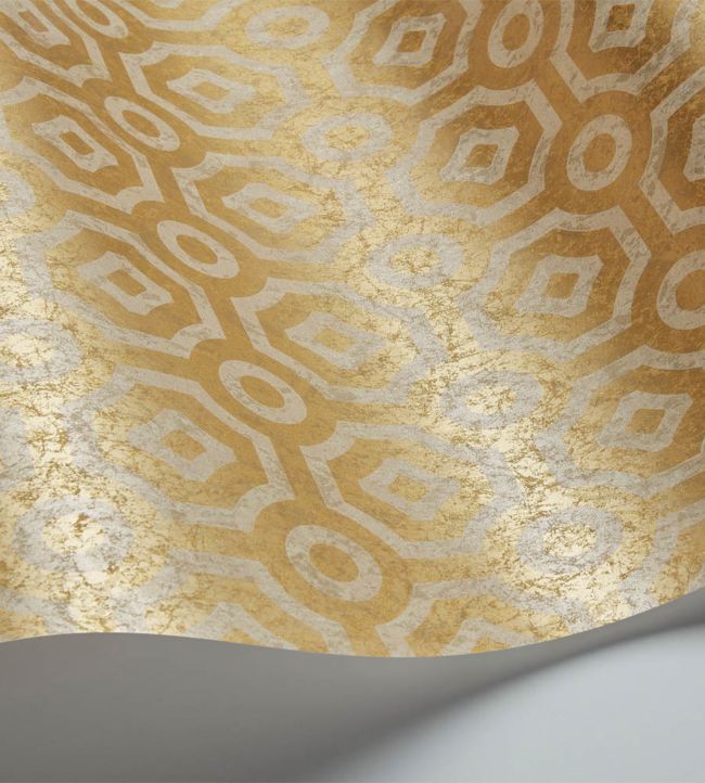Queens Quarter Wallpaper - Yellow - Cole & Son