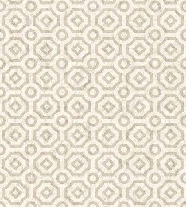 Queens Quarter Wallpaper - Cream - Cole & Son