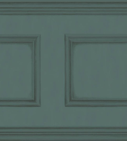 Library Frieze Wallpaper - Teal - Cole & Son