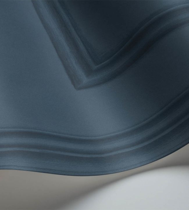 Library Frieze Room Wallpaper - Blue
