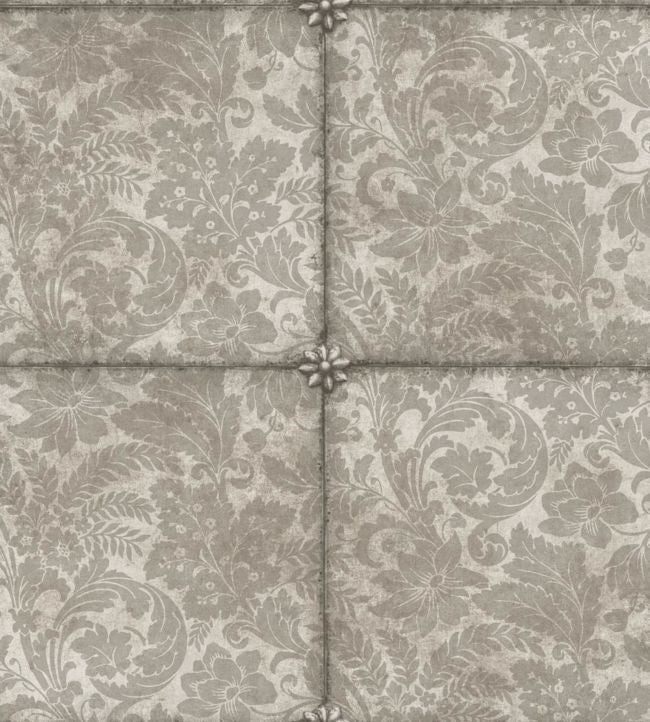 Kings Argent Wallpaper - Gray - Cole & Son