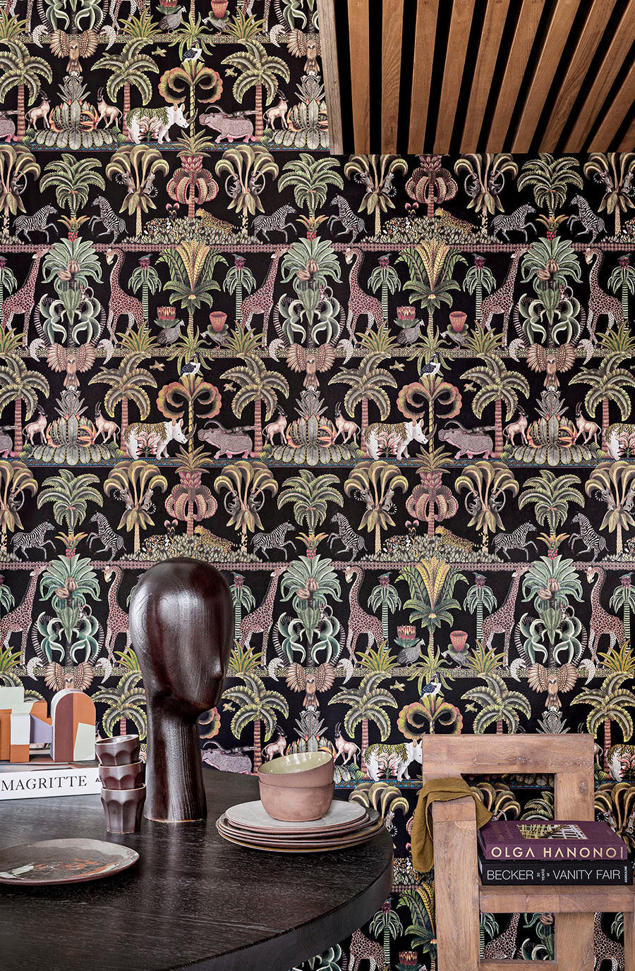 Afrika Kingdom Wallpaper - Green - Cole & Son