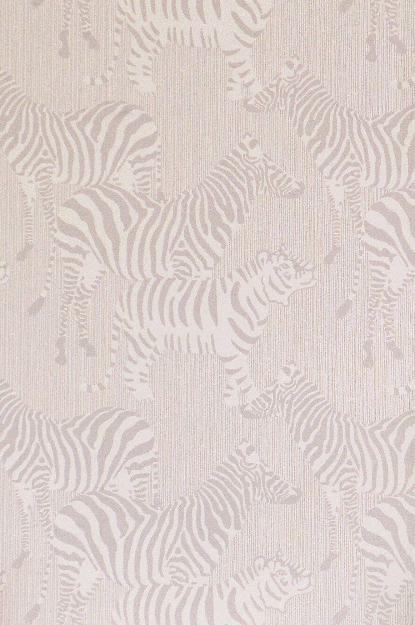 Safari Stripes Warm Grey Wallpaper - Majvillan